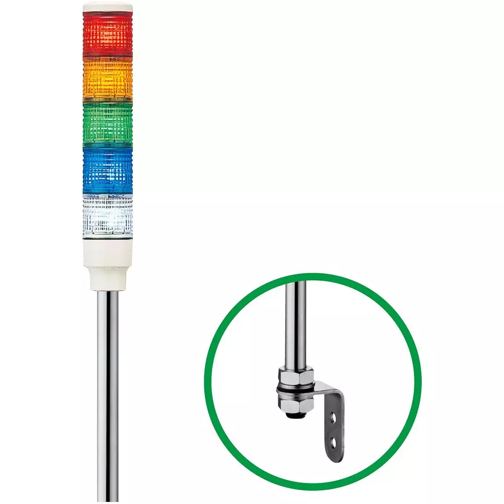 Schneider Electric LED Indicator Light AC/DC24 V Rated Voltage 3 W Power, LOUT-24-5-RYGBW