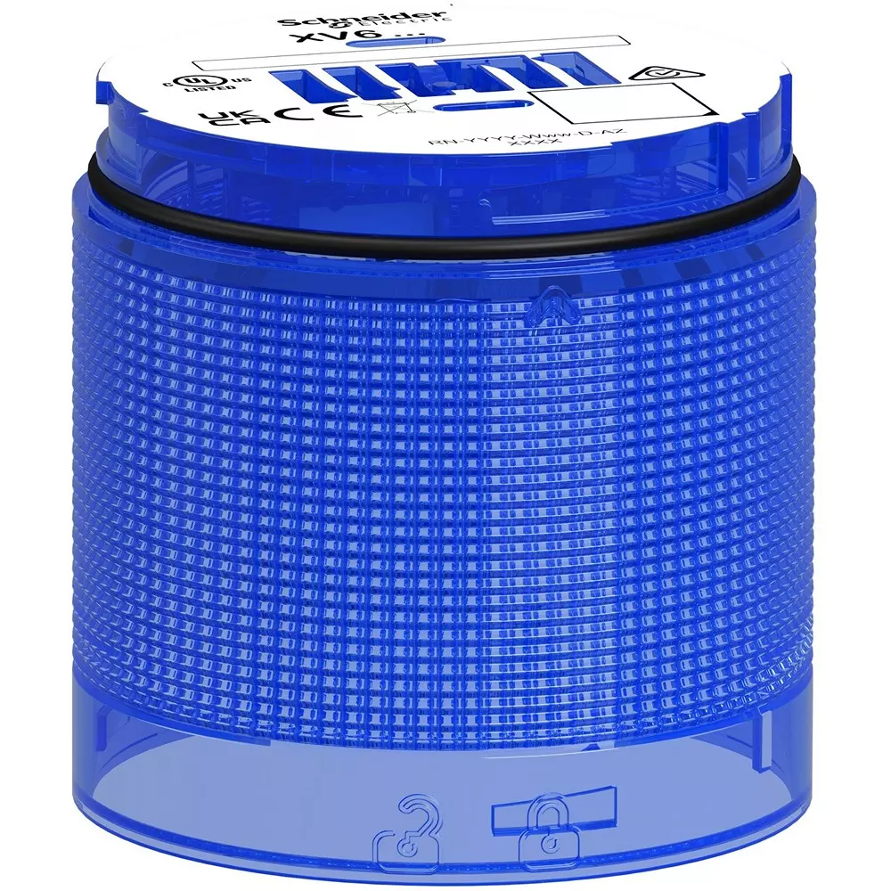 Schneider Electric LED Indicator Light Polycarbonate Resin Blue, XV6C66