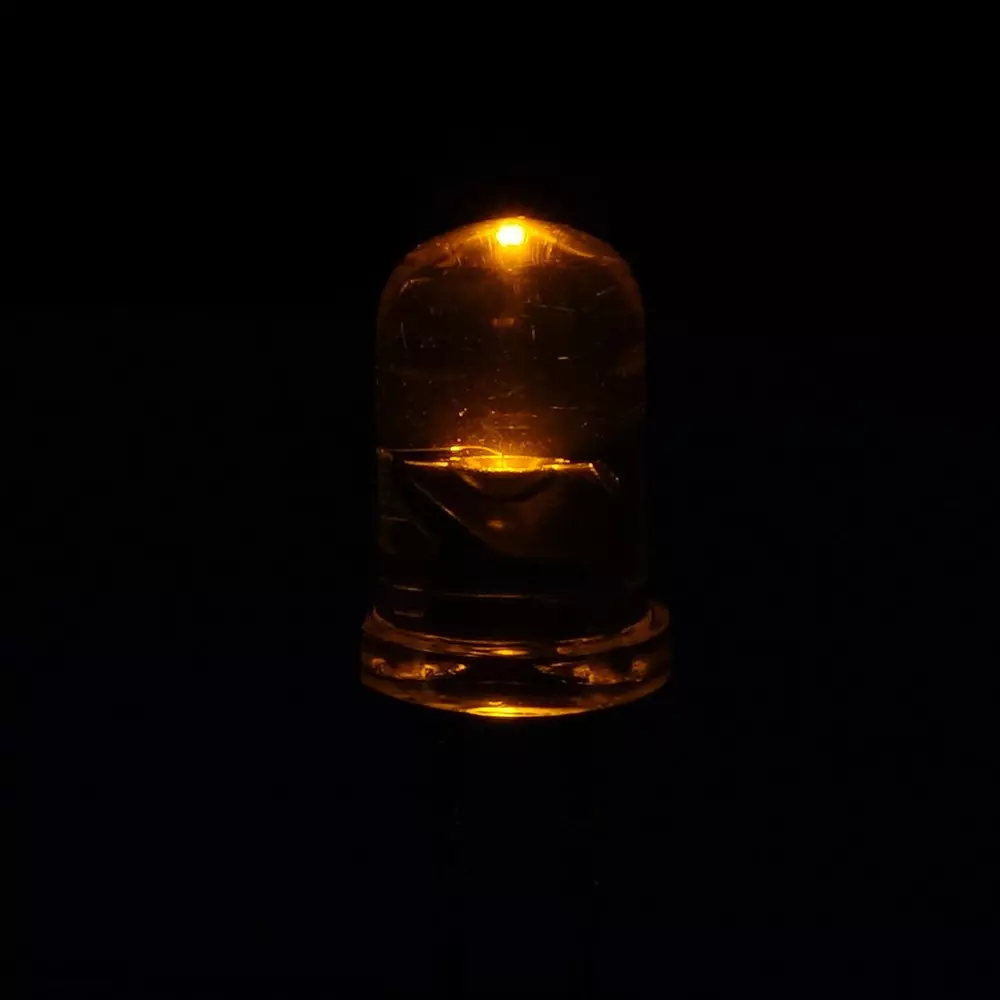BROADCOM LED Light 30° Directivity yellow Light Colour (IF)20 mA Measuring Condition, HLMP-EL35