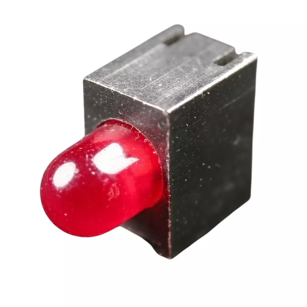 KINGBRIGHT LED Circuit Board Indicator Red Illumination Color 3.4 mm LED Size, WP1384AD/ID