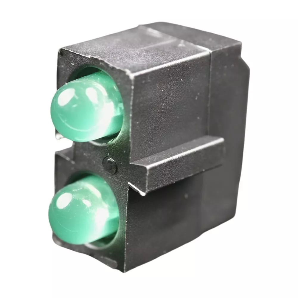 KINGBRIGHT WP934 Series LED Circuit Board Indicator Green Illumination Color 10 mA If - Forward Current, WP934CA/2GD-90