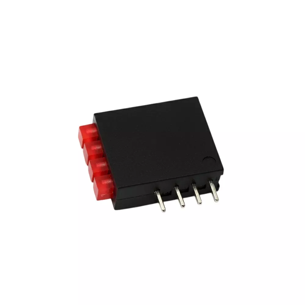 LUMEX SSF Series LED Circuit Board Indicator Red Illumination Color 20 mA If - Forward Current, SSF-LXH534SID