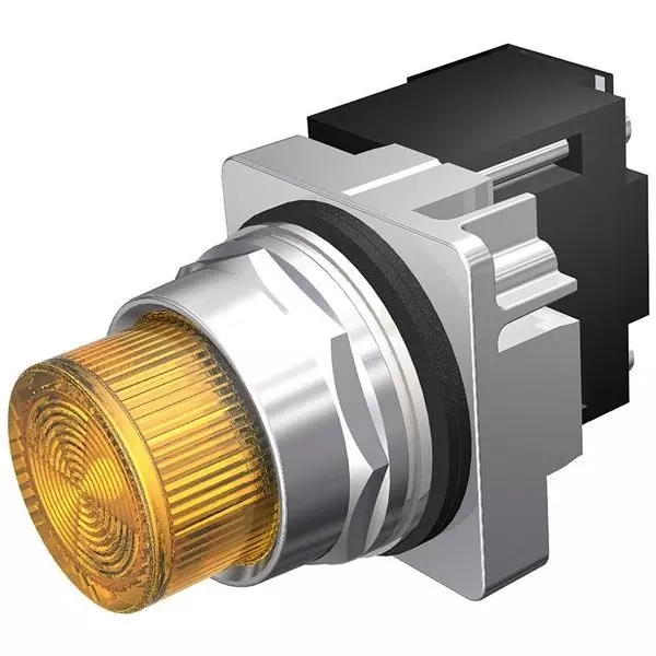 Siemens Indicator Light Panel Mount Screw Clear 480 V AC, 52PL4J9