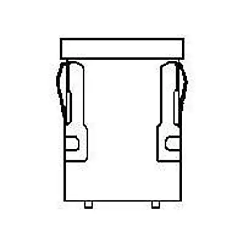 Honeywell Indicator Lens Snap In Mount Solder Yellow, AML42SBH2