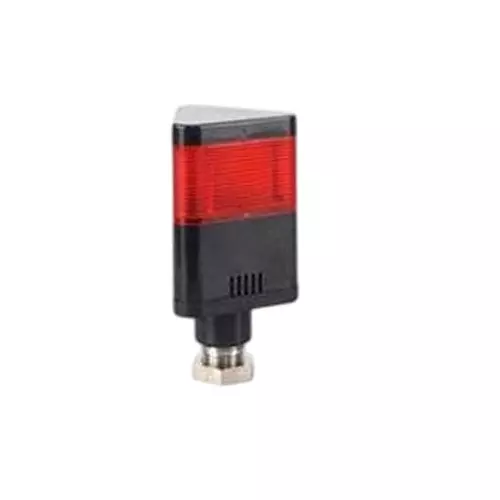 MALLORY Universal Stacklight with Sound Panel Mount Wire Red 24 V AC, 24 V DC, JTC028-R-CDL