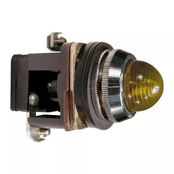 ALTECH Pilot Light, Led, Amber, 30Mm, 110Vac, Plb5Lb-110