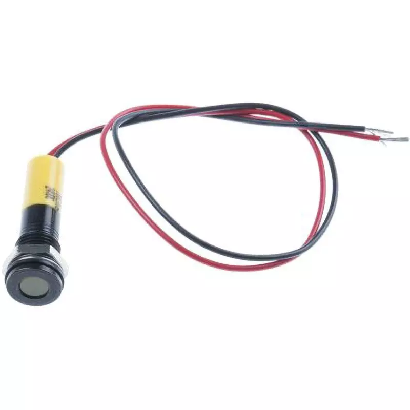RS PRO LED Indicator Light 20 mA Rated Current Yellow, 700-2006