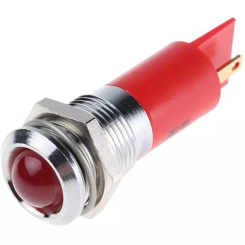 RS PRO LED Indicator Light 20 mA Rated Current Red, 203-981