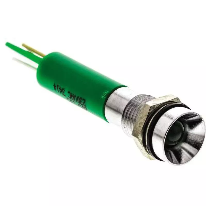 RS PRO LED Indicator Light 3 mA Rated Current Green, 205-195