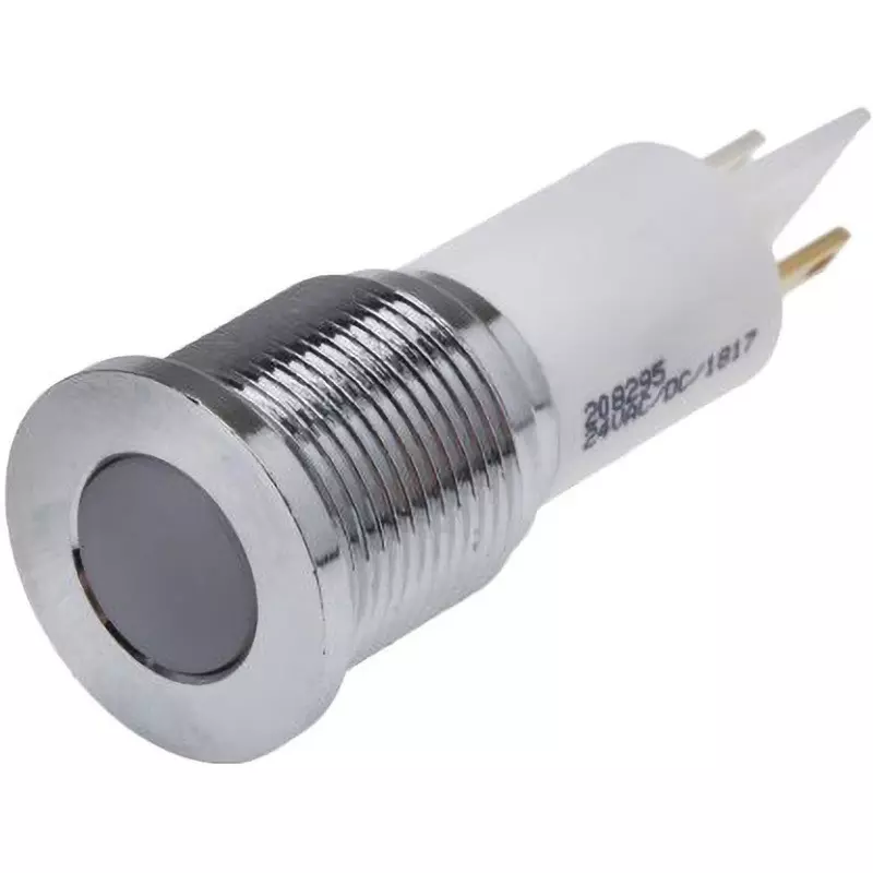 RS PRO LED Indicator Light 20 mA Rated Current White, 208-295