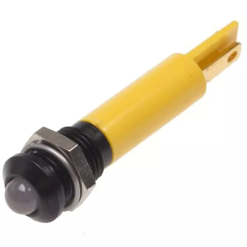 RS PRO LED Indicator Light 20 mA Rated Current Yellow, 211-566