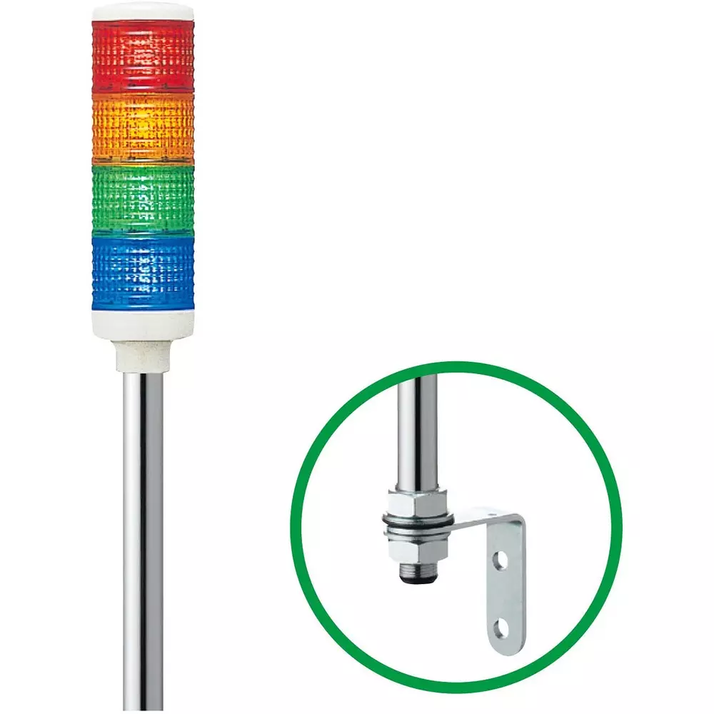 Schneider Electric LED Indicator Light AC/DC24 V Rated Voltage 2.4 W Power, LEUT-24-4-RYGB