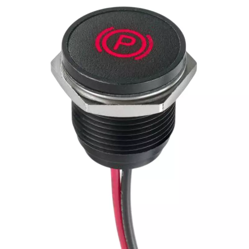 APEM LED Indicator Light 20 mA Rated Current 12 DC Rated Voltage 16 mm Mounting Hole, Q16F5BXXHR12E-3PB