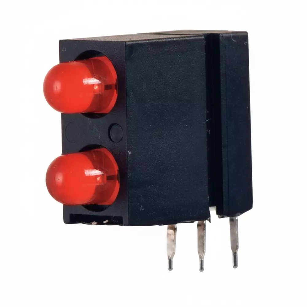 DIALIGHT LED Circuit Board Indicator Green & Yellow Illumination Color 3 mm LED Size 2 mA If - Forward Current, 553-0223-200F