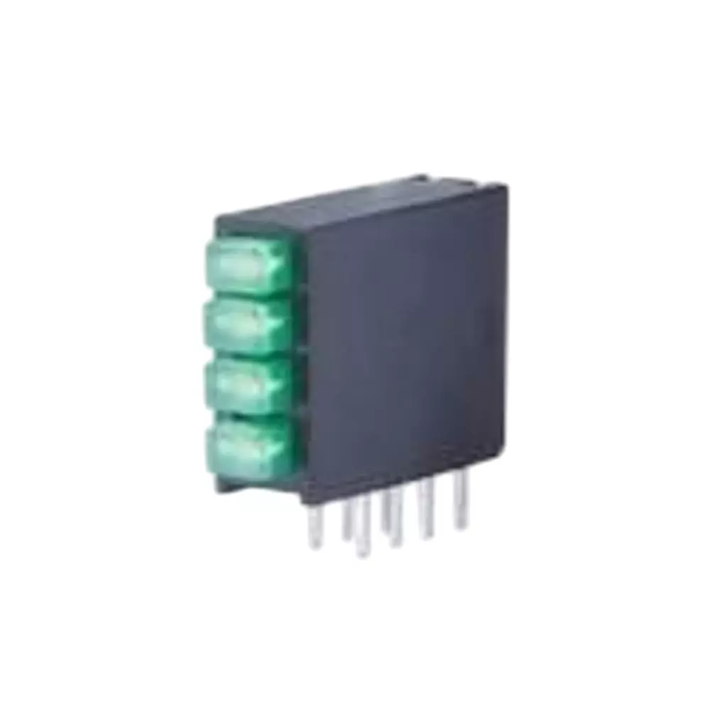 KINGBRIGHT LED Circuit Board Indicator Green Illumination Color 2x3 mm LED Size 20 mA If - Forward Current, WP914CK/4GDT