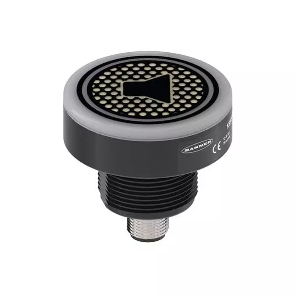 BANNER ENGINEERING LED Indicator Light M12 TerminationMulticolor, K50PCLRGB7AQ