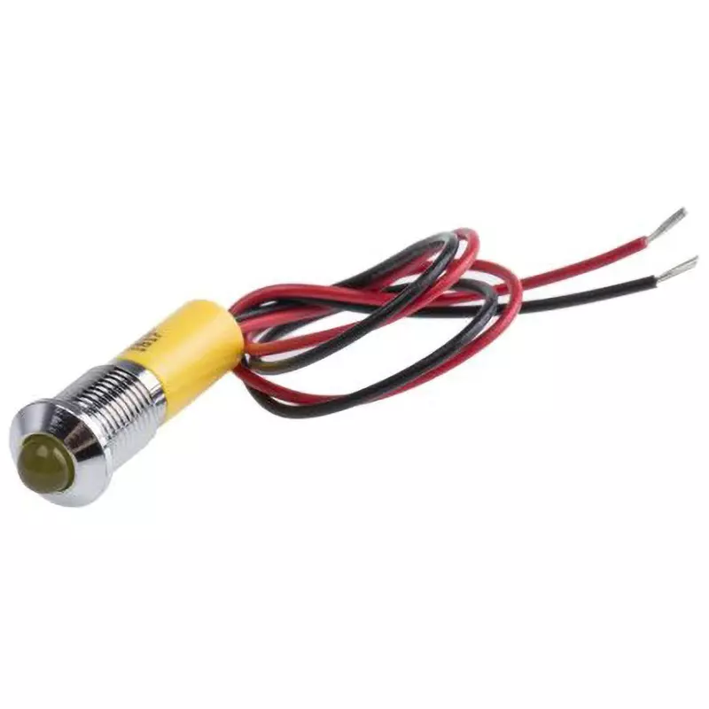 RS PRO LED Indicator Light 20 mA Rated Current Yellow, 723-9450