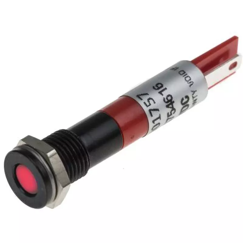 RS PRO LED Indicator Light 20 mA Rated Current Red, 700-1757