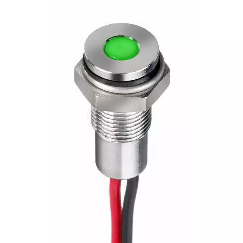 RS PRO LED Indicator Light 20 mA Rated Current Green, 171-3778