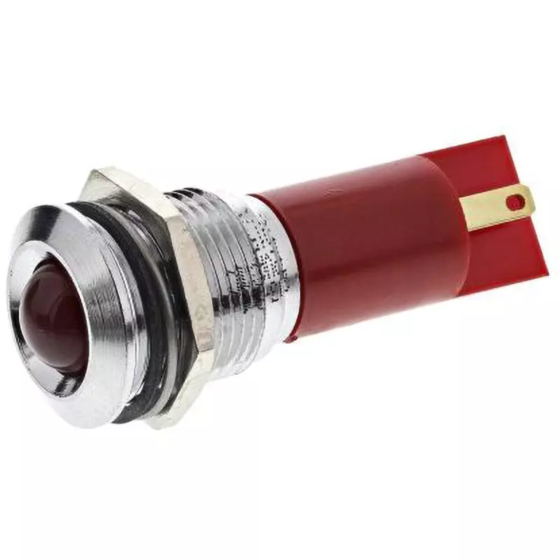 RS PRO LED Indicator Light 20 mA Rated Current Red, 203-919