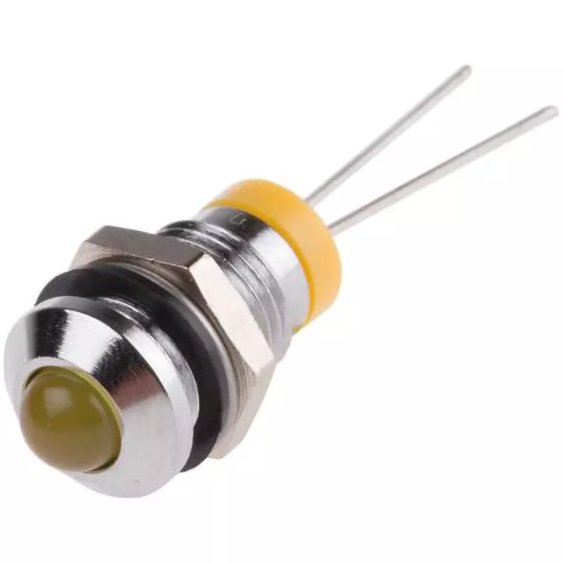 RS PRO LED Indicator Light 20 mA Rated Current Yellow, 205-325