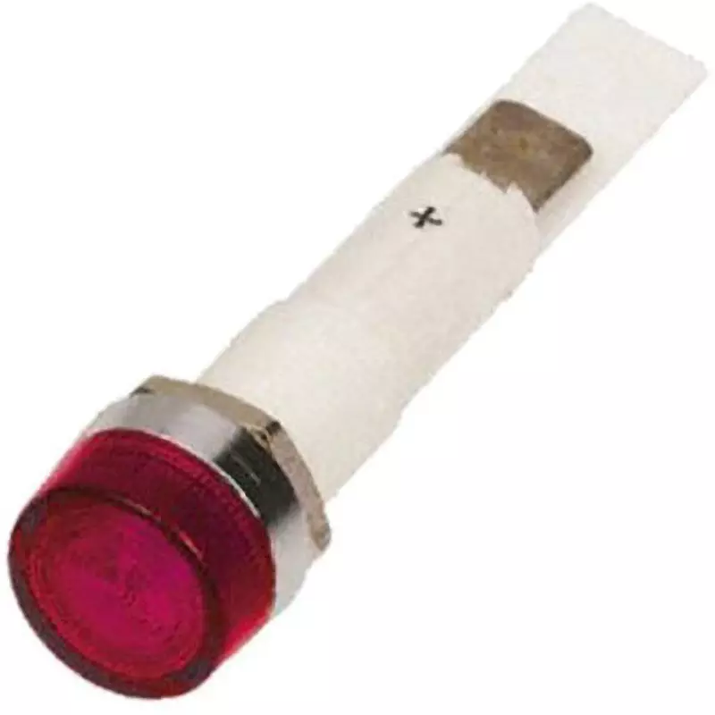ARCOLECTRIC (BULGIN LIMITED) Arcolectric Indicator 12 V Rated Voltage 37 mA Rated Current 10 mm Mounting, C027700FAJ