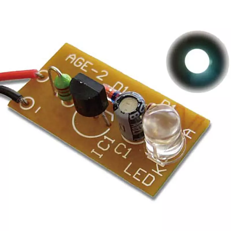 Wonder Kit LED Lighting Kit White Light Colour 31 (at 1.5 V power supply) Operating Current Φ5 (Super bright, AGE-2W