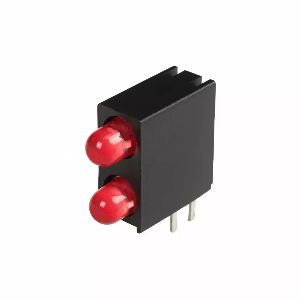 KINGBRIGHT LED Circuit Board Indicator Red Illumination Color T-1 (3 mm) LED Size 10 mA If - Forward Current, WP934GE/2ID-RV