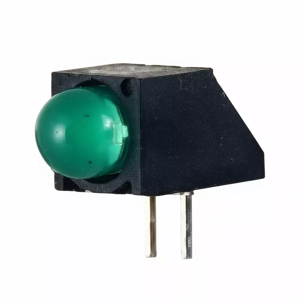 DIALIGHT LED Circuit Board Indicator Yellow Illumination Color 5 mm LED Size 10 mA If - Forward Current, 550-2308F
