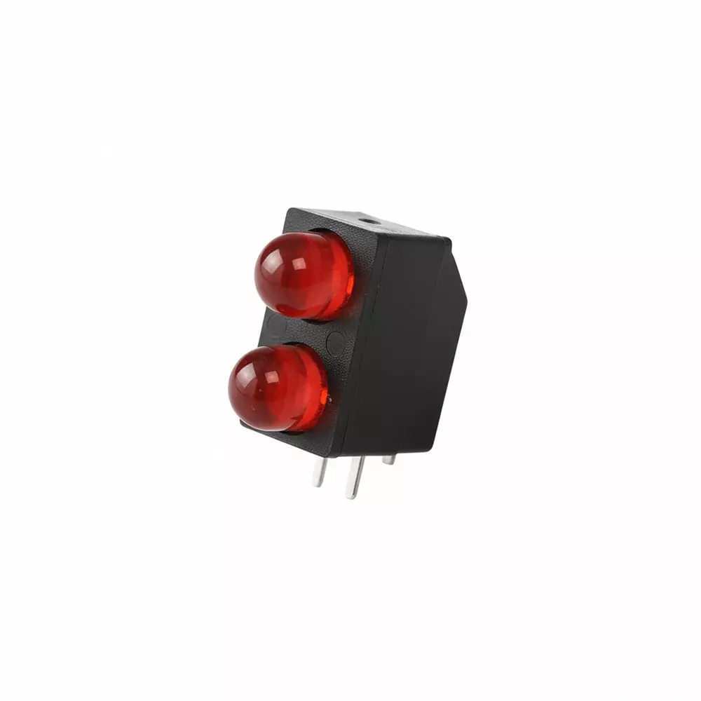 LUMEX SSF Series LED Circuit Board Indicator Red Illumination Color 20 mA If - Forward Current, SSF-LXH250IID