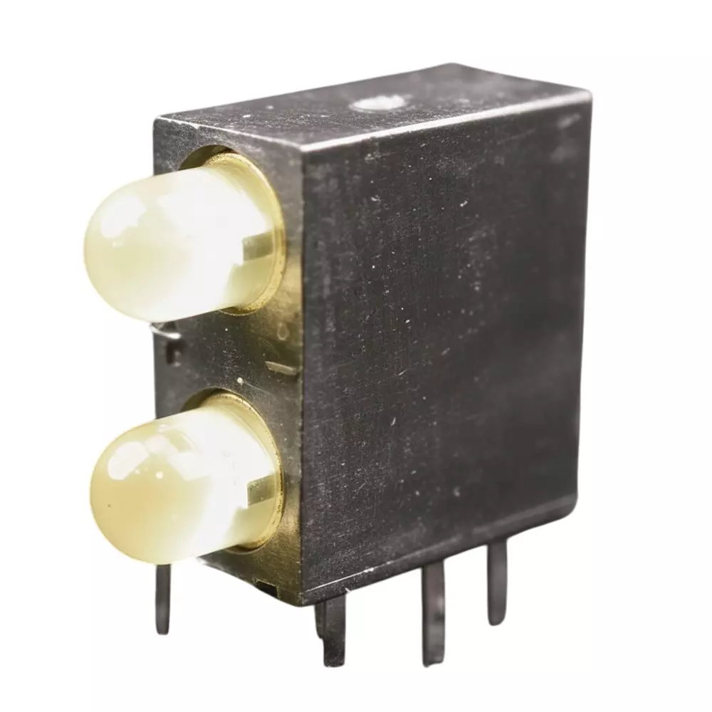 KINGBRIGHT LED Circuit Board Indicator Yellow Illumination Color T-1 (3 mm) LED Size 20 mA If - Forward Current, WP934EB/2YD