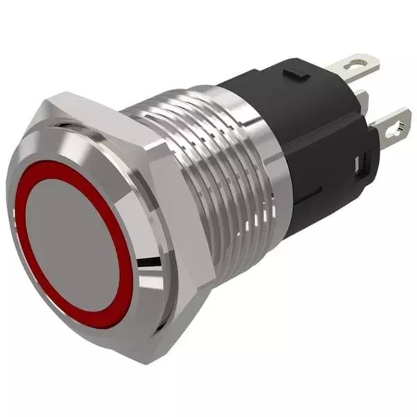 EAO Indicator Actuator Flush Mount Push In Red, Green 24 V, 82-4151.21A4