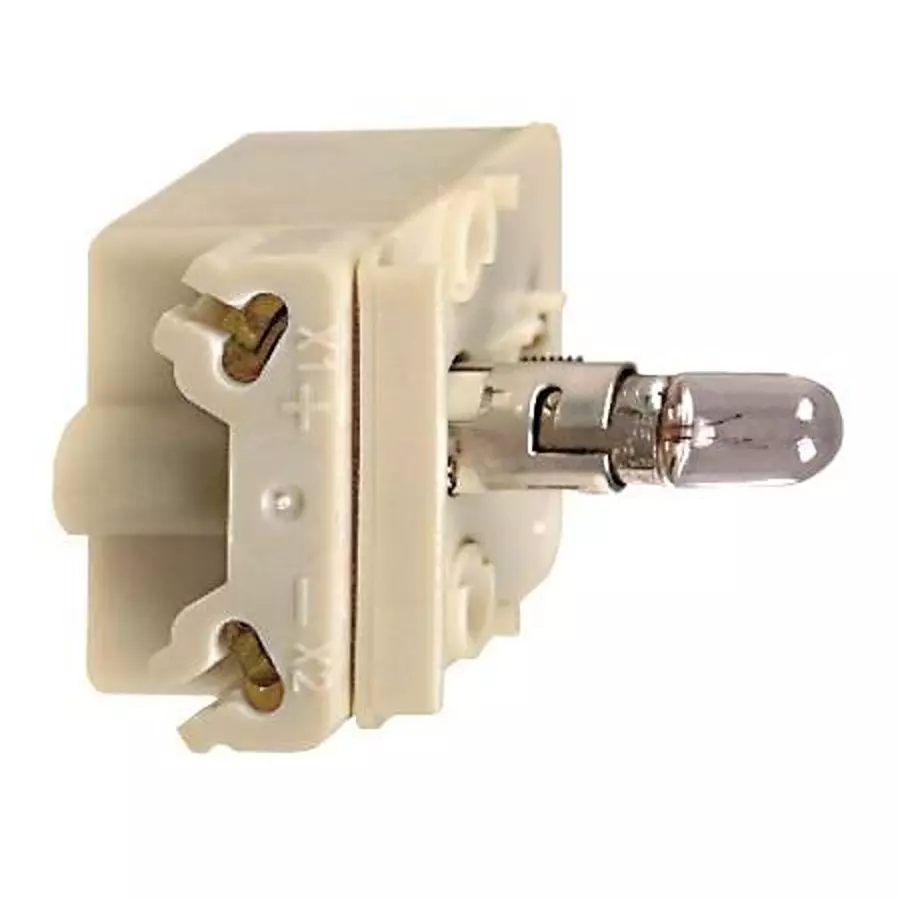 SQUARE D Pilot Light Panel Mount Screw 550 V, 9001KM6