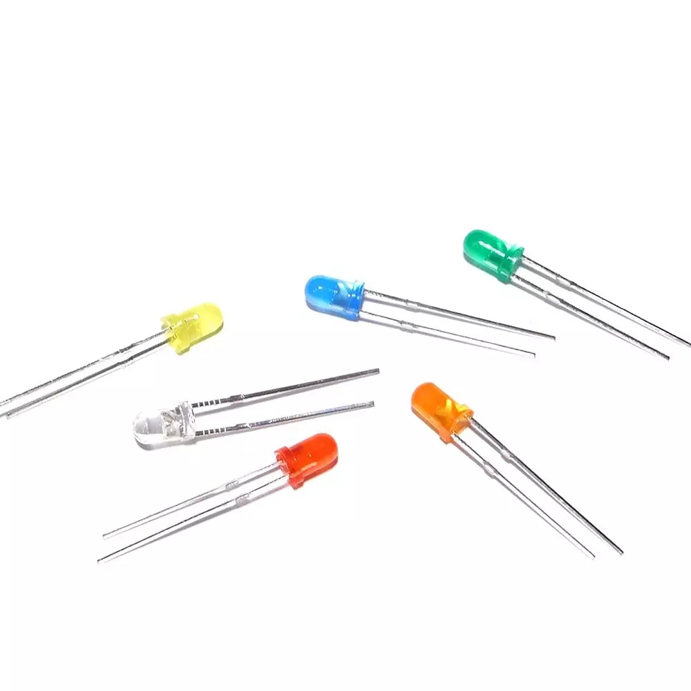invento-diffused-led-light-6-color-whiteyellowredgreenblueorange-5-mm-round-head-dc-3-v-voltage-isc-1378-6-pack-of-3000-pcs-500-pcs-each-color