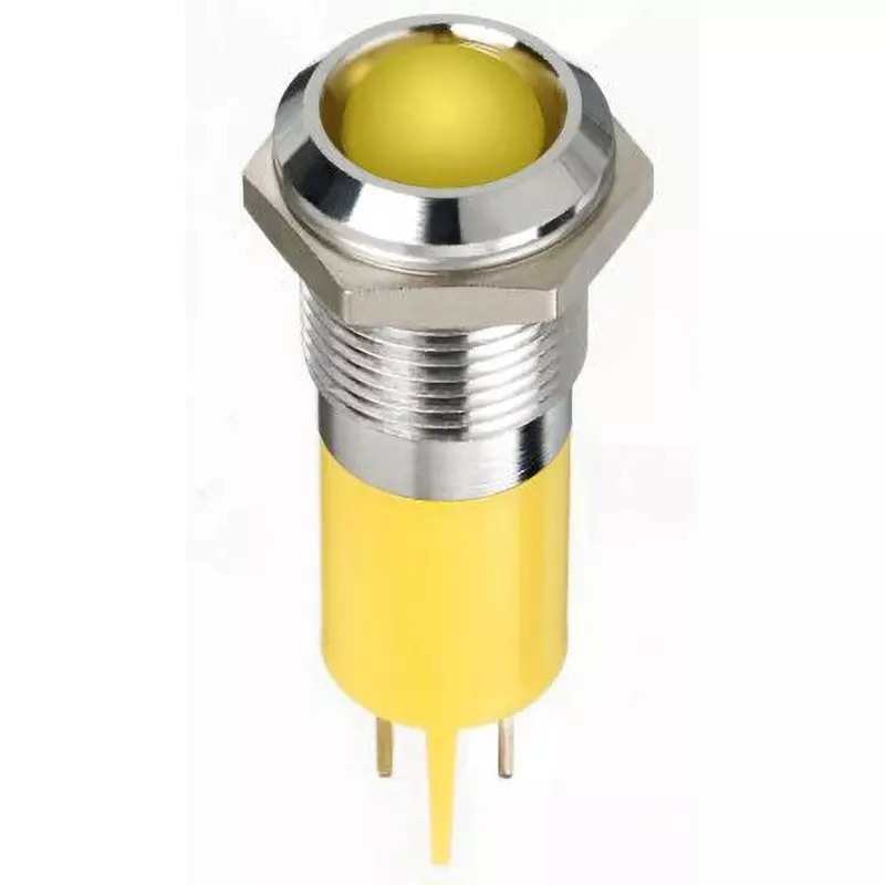 RS PRO LED Indicator Light 20 mA Rated Current Yellow, 134-5548