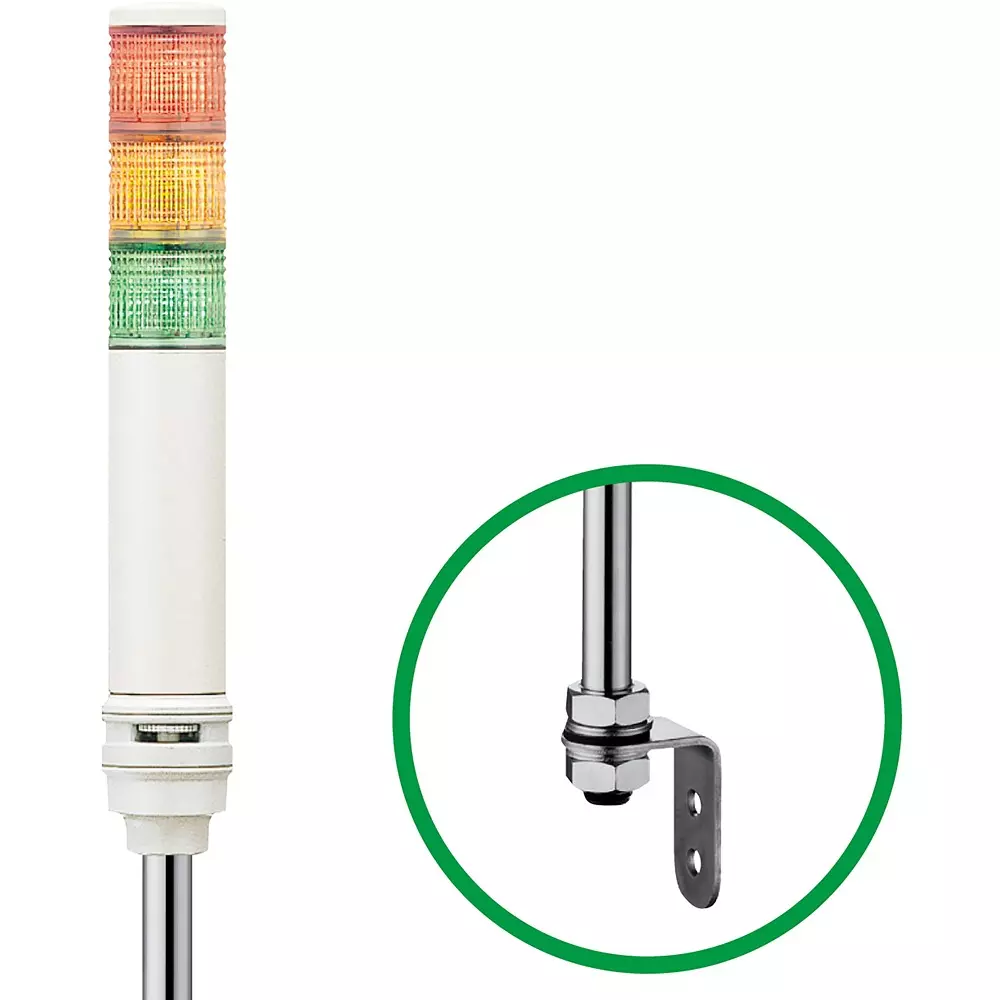 Schneider Electric LED Indicator Light AC/DC24 V Rated Voltage 2.8 W Power, LOUTWB-24W-3-RYG