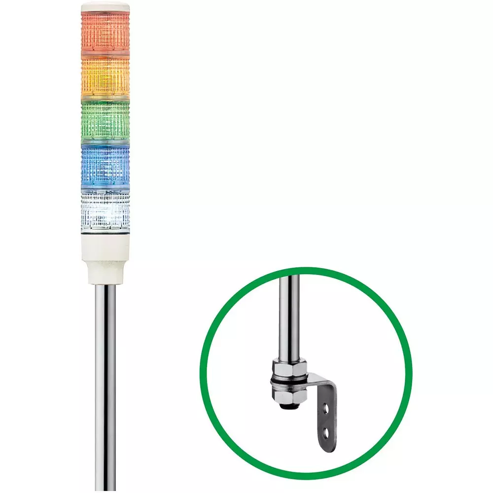 Schneider Electric LED Indicator Light AC/DC24 V Rated Voltage 3 W Power, LOUT-24W-5-RYGBW