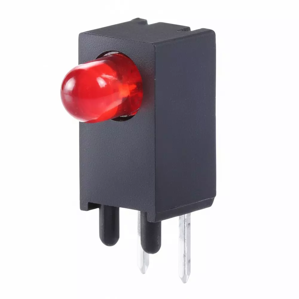 KINGBRIGHT LED Circuit Board Indicator Red Illumination Color T-1 (3 mm) LED Size, WP934RS/SURDK