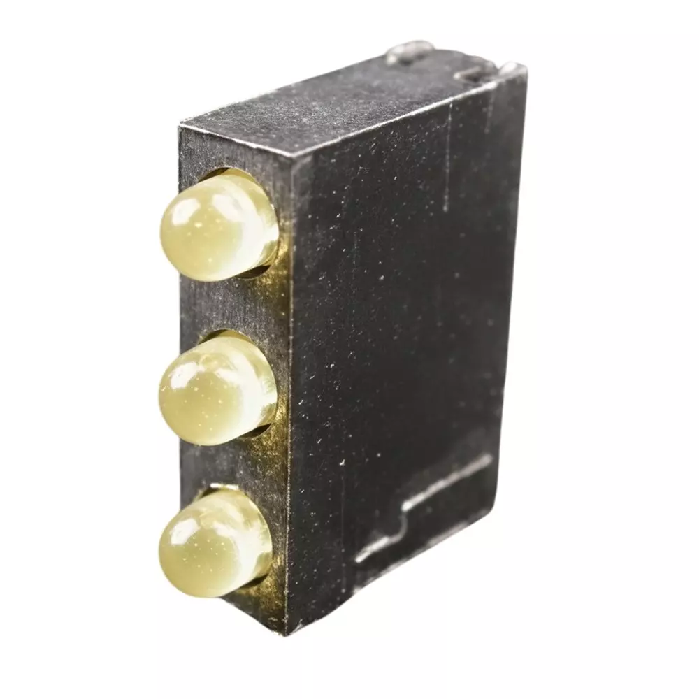 KINGBRIGHT LED Circuit Board Indicator Yellow Illumination Color T-1 (3 mm) LED Size 20 mA If - Forward Current, WP934SA/3YD