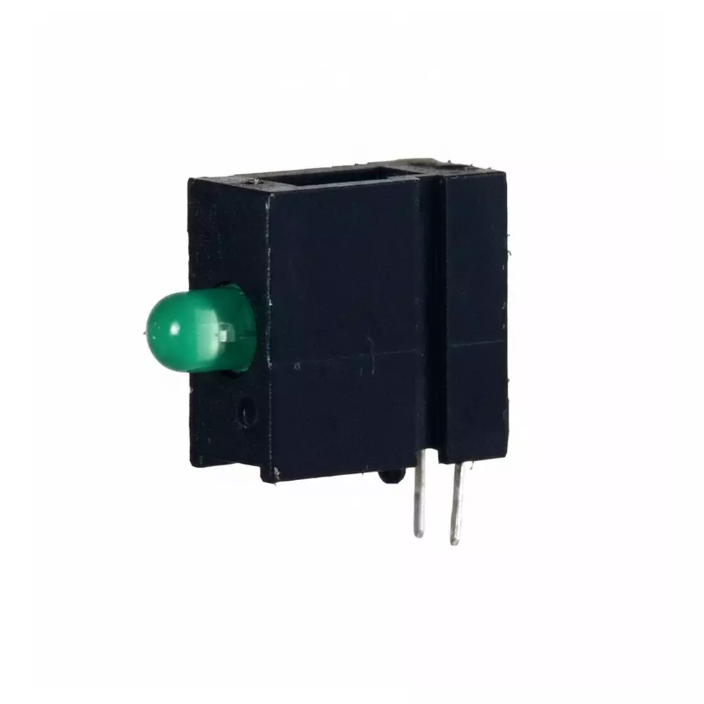 DIALIGHT 551 Series LED Circuit Board Indicator Yellow Illumination Color 10 mA If - Forward Current, 551-0307-004F