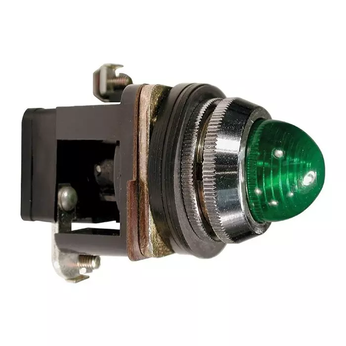 ALTECH Pilot Light, Led, Green, 30Mm, 110Vac, Plb3Lb-110