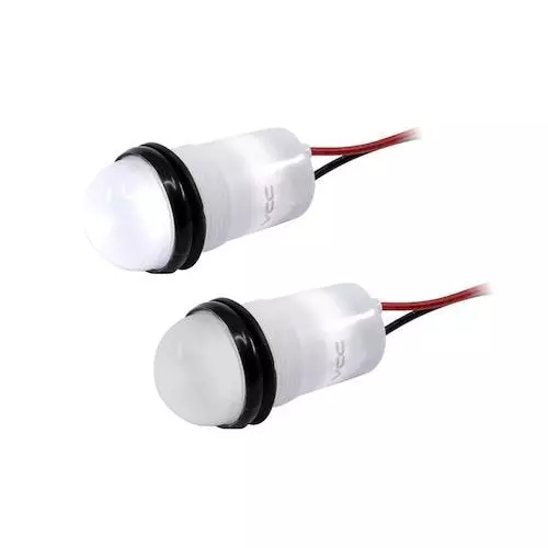 VCC LED Panel Mount Indicator White 28 V Vf - Forward Voltage 20 mA If - Forward Current, PML50SWFVW