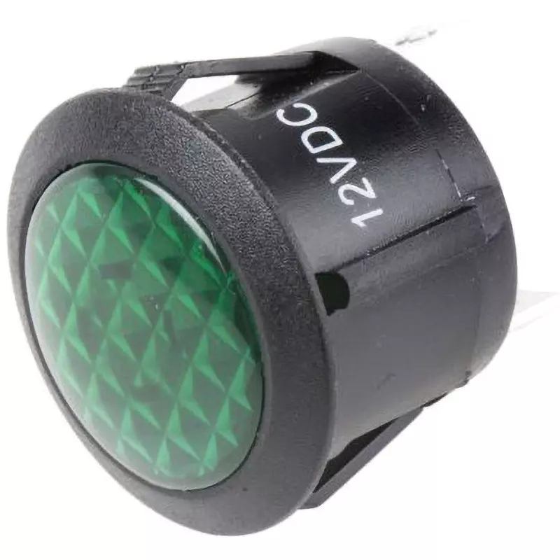 RS PRO LED Indicator Light 14.6 mm Length Green, 793-2557