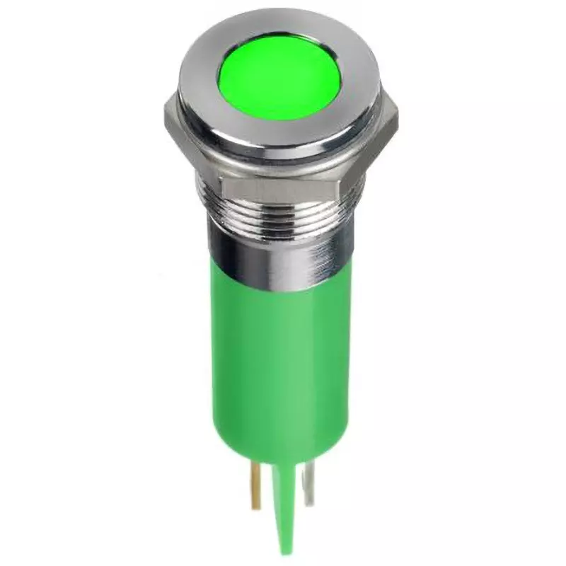 RS PRO LED Indicator Light 20 mA Rated Current Green, 134-5550