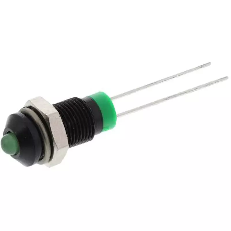 RS PRO LED Indicator Light 20 mA Rated Current Green, 208-835
