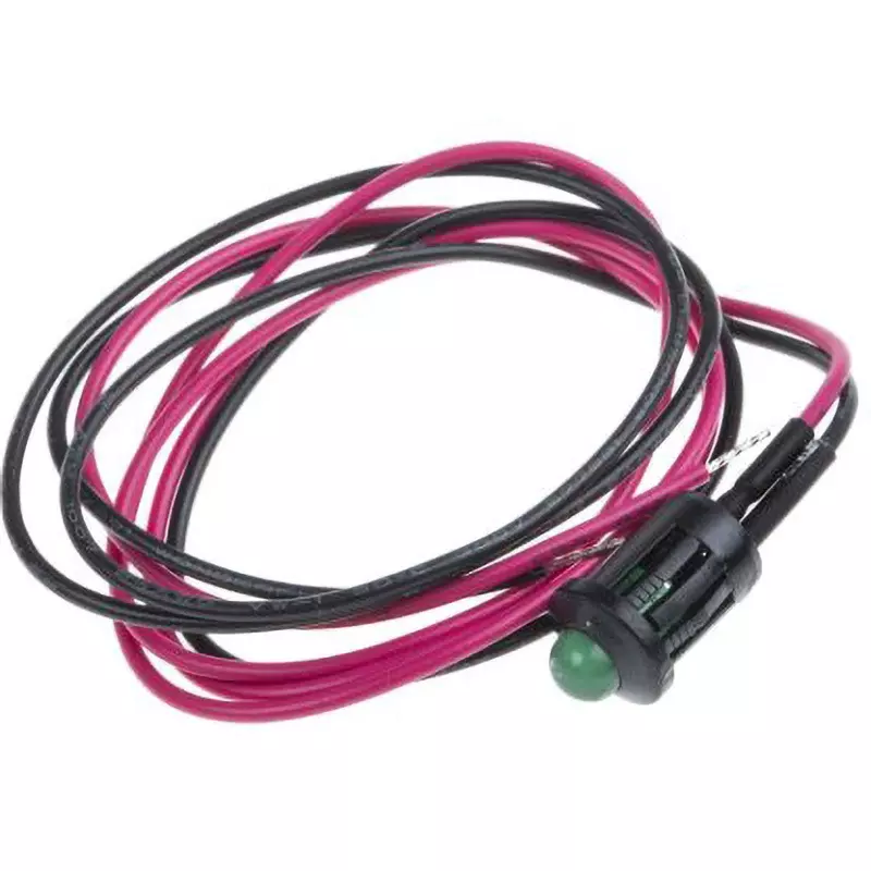 RS PRO LED Indicator Light 16 mA Rated Current Green, 205-690