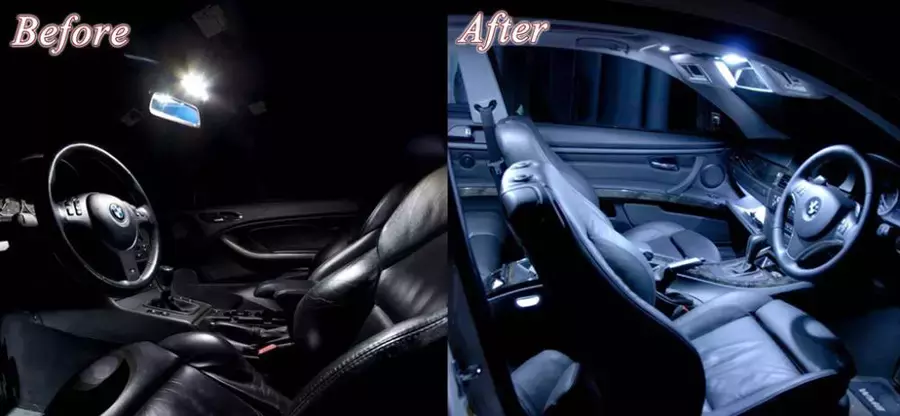 Auto Pearl Premium Quality 12 V 5 W SMD/LED Interior Roof Ceiling LED Light for Fiat Linea