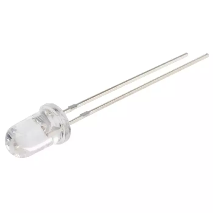 BIVAR UV LED 400 Nm 40 mW 15° 2-Pin Through Hole Package, UV5TZ-400-15 (Pack of 2 Pcs)