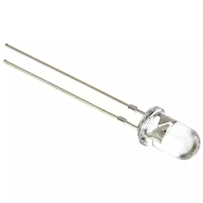 BIVAR UV LED 390 Nm 40 mW 30° 2-Pin Through Hole Package, UV5TZ-390-30 (Pack of 2 Pcs)