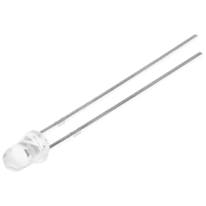 BIVAR UV LED 390 Nm 40 mW 30° 2-Pin Through Hole Package, UV3TZ-390-30 (Pack of 2 Pcs)